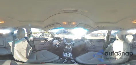 2011 Hyundai Elantra Gls from USA, damaged, VIN 5NPDH4AE8BH046712